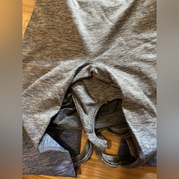 Lululemon jumpsuit bodysuit grey blue ombré full length tank size 8 euc - Picture 3 of 5